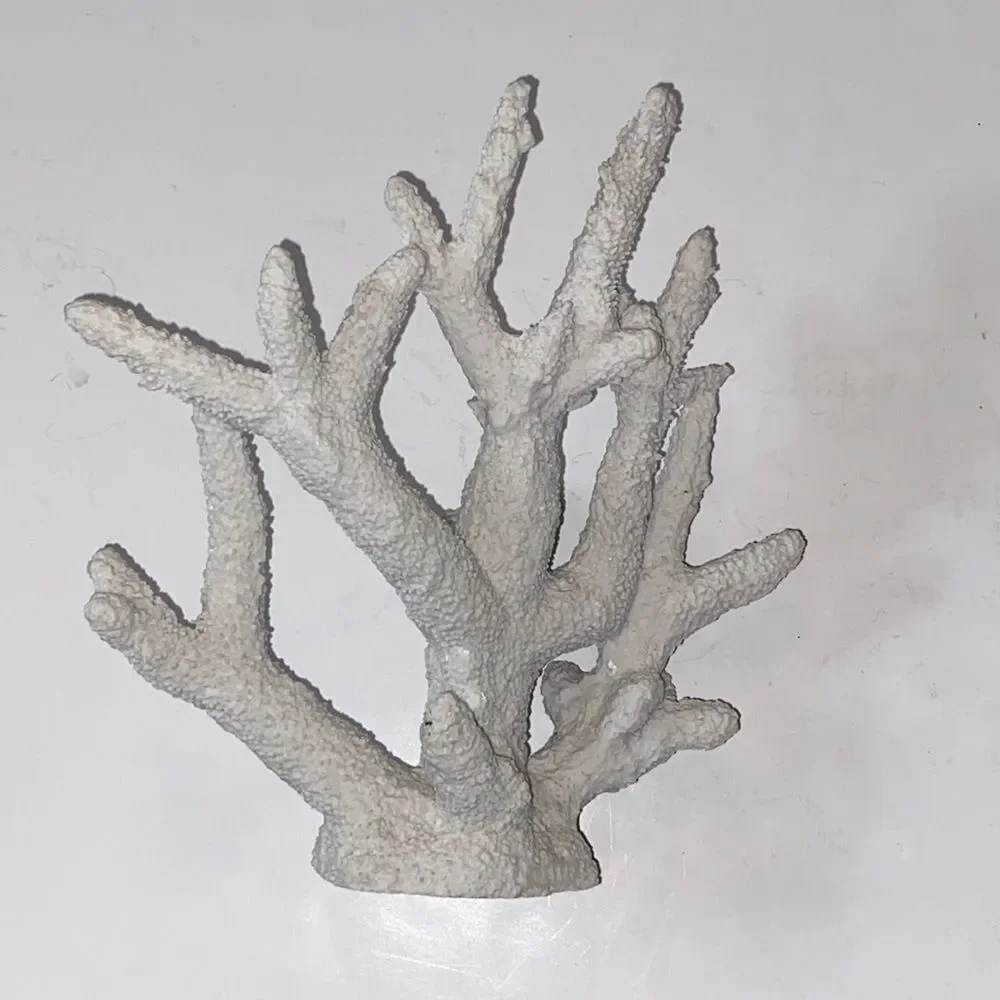 Faux Coral Home Decor